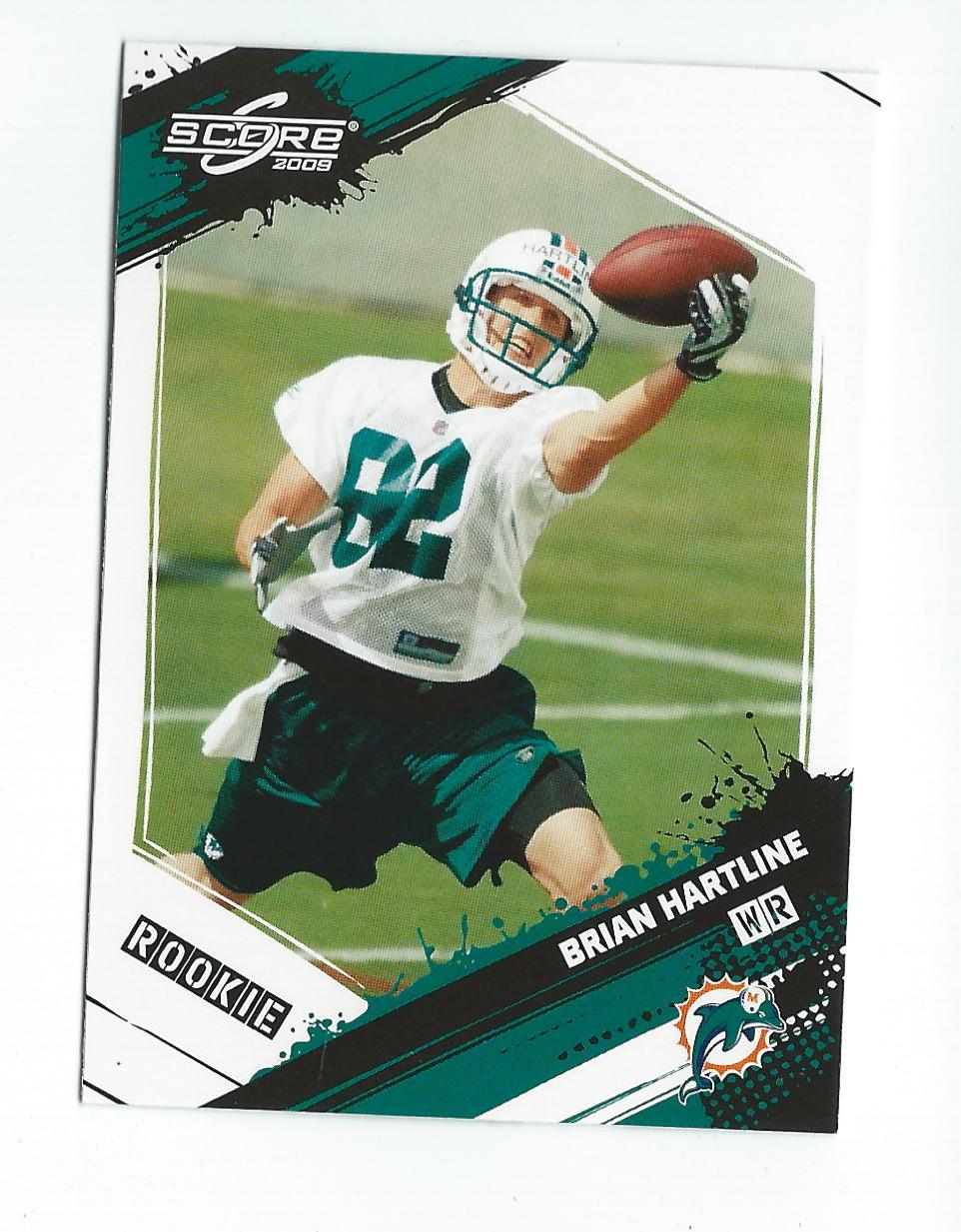 2009 Score #316 Brian Hartline RC