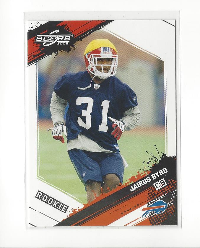 2009 Score #345 Jairus Byrd RC