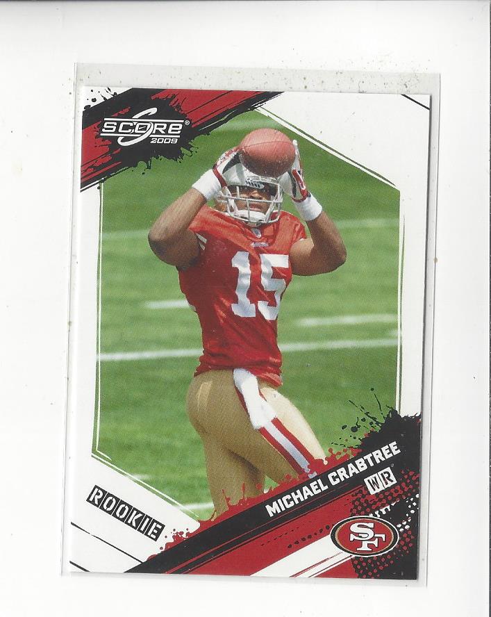 2009 Score #372 Michael Crabtree RC