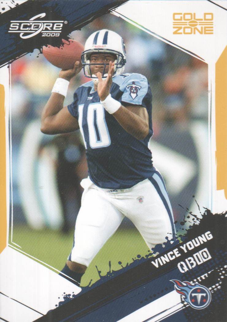 2009 Score Gold Zone #290 Vince Young