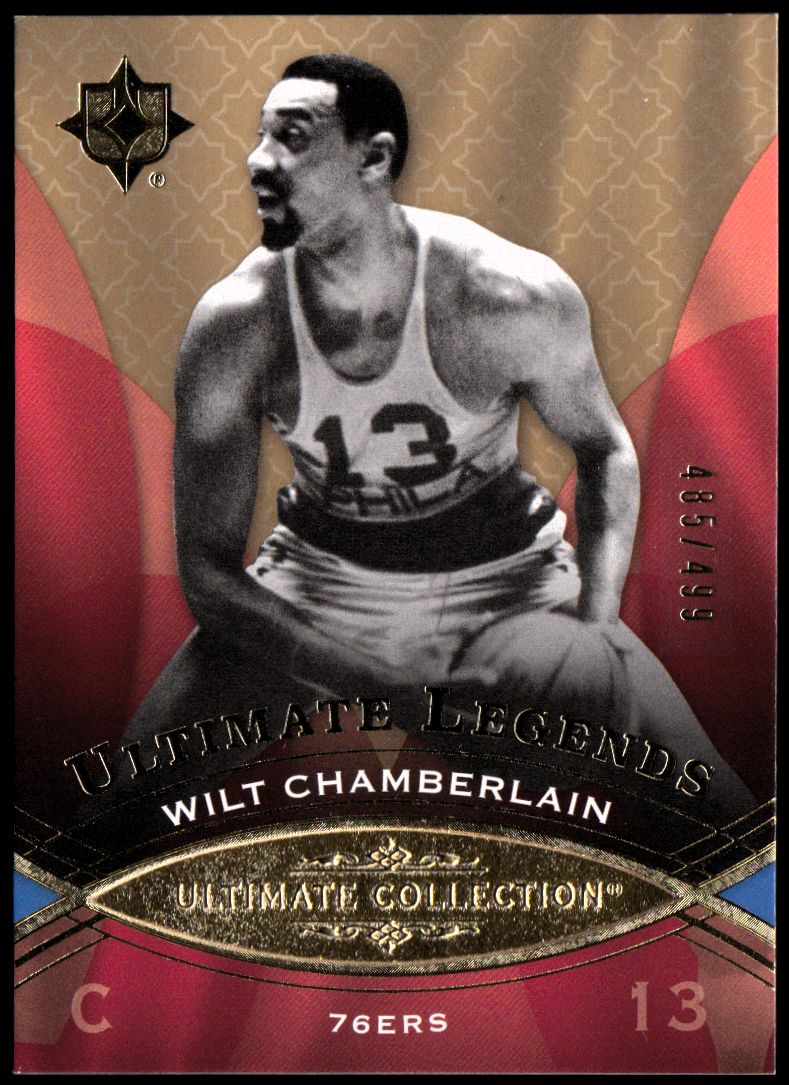 2008-09 Ultimate Collection #119 Wilt Chamberlain