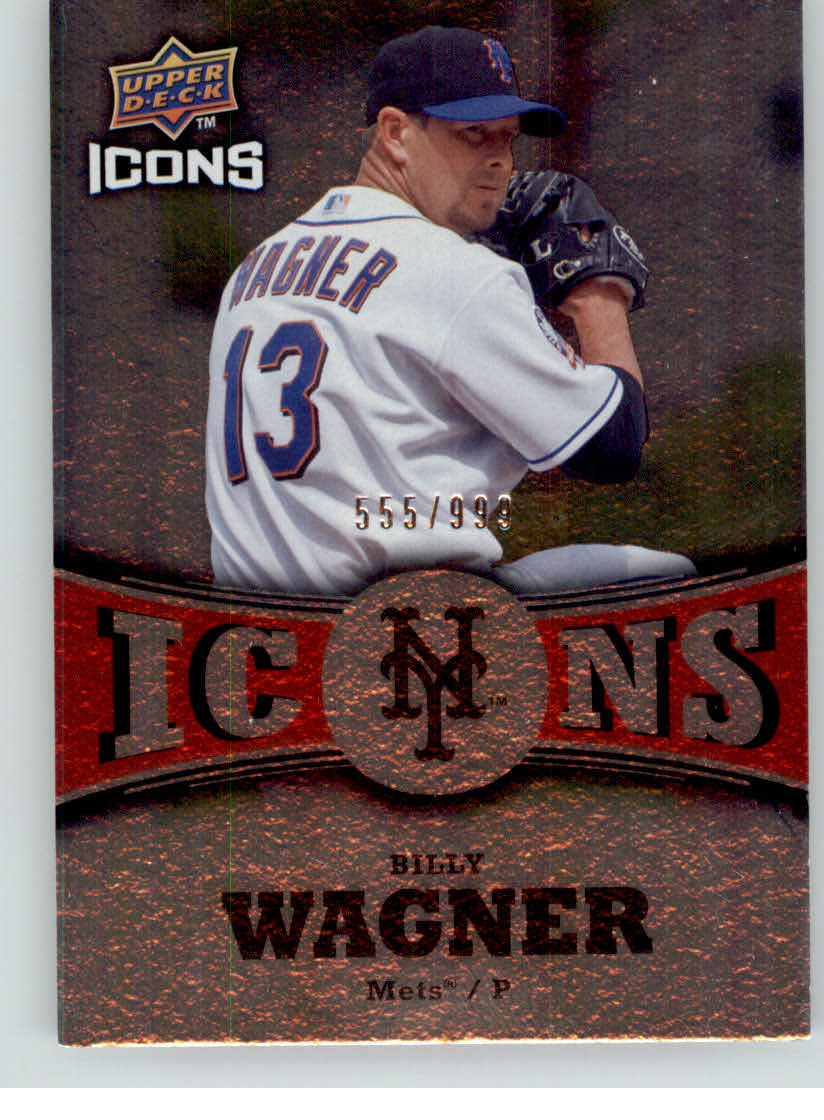 2009 Upper Deck Icons Icons #BW Billy Wagner