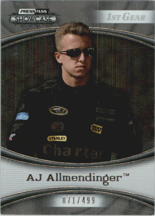 2009 Press Pass Showcase #17 A.J. Allmendinger