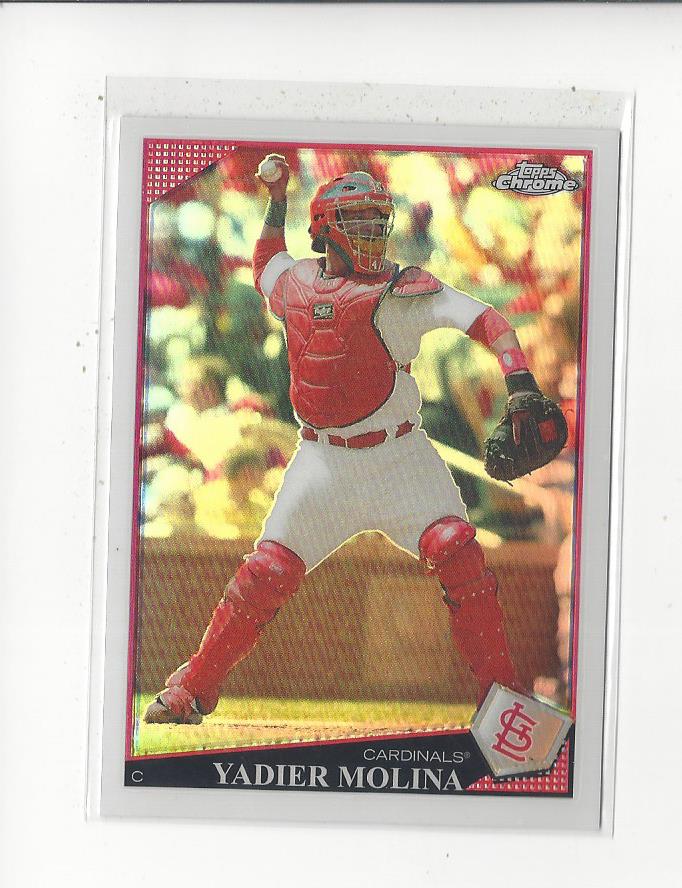 2009 Topps Chrome Refractors #50 Yadier Molina