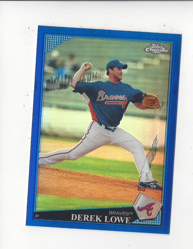 2009 Topps Chrome Blue Refractors #132 Derek Lowe