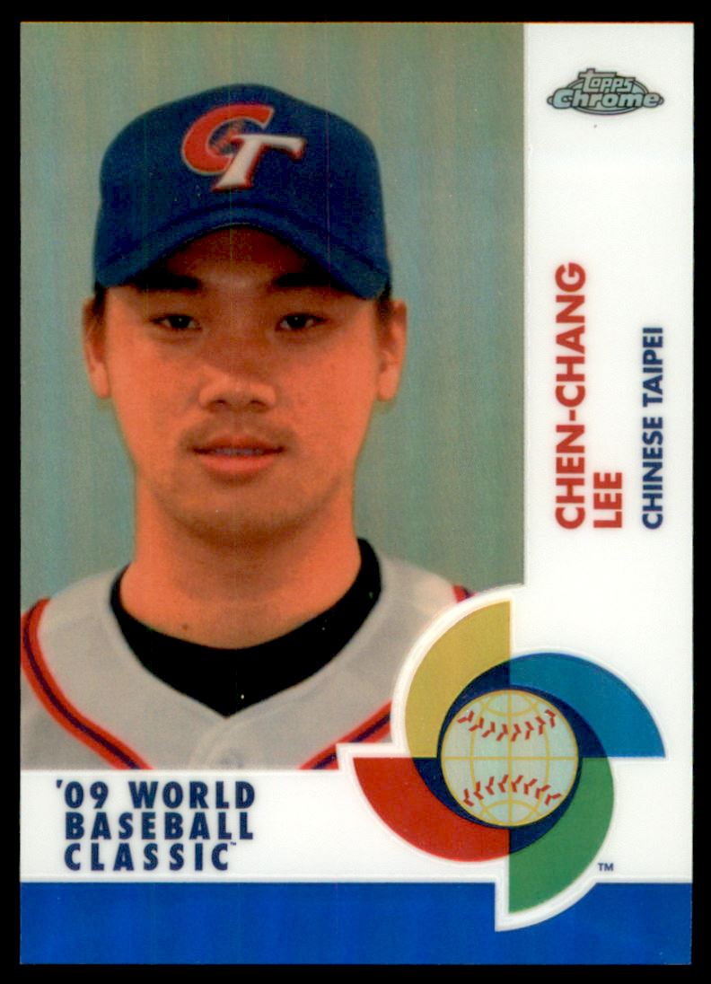 2009 Topps Chrome World Baseball Classic Blue Refractors #W30 Chen-Chang Lee