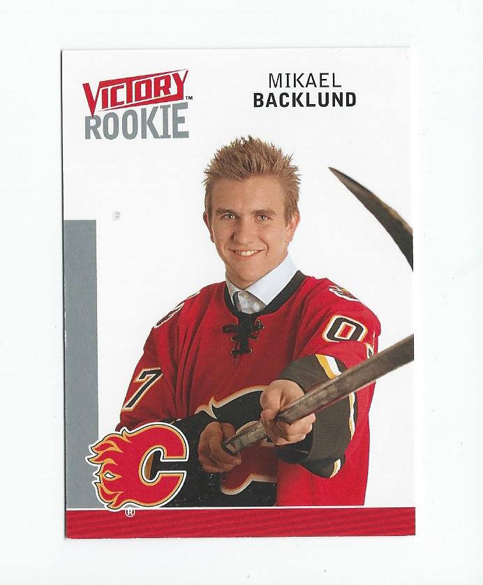 2009-10 Upper Deck Victory #211 Mikael Backlund RC