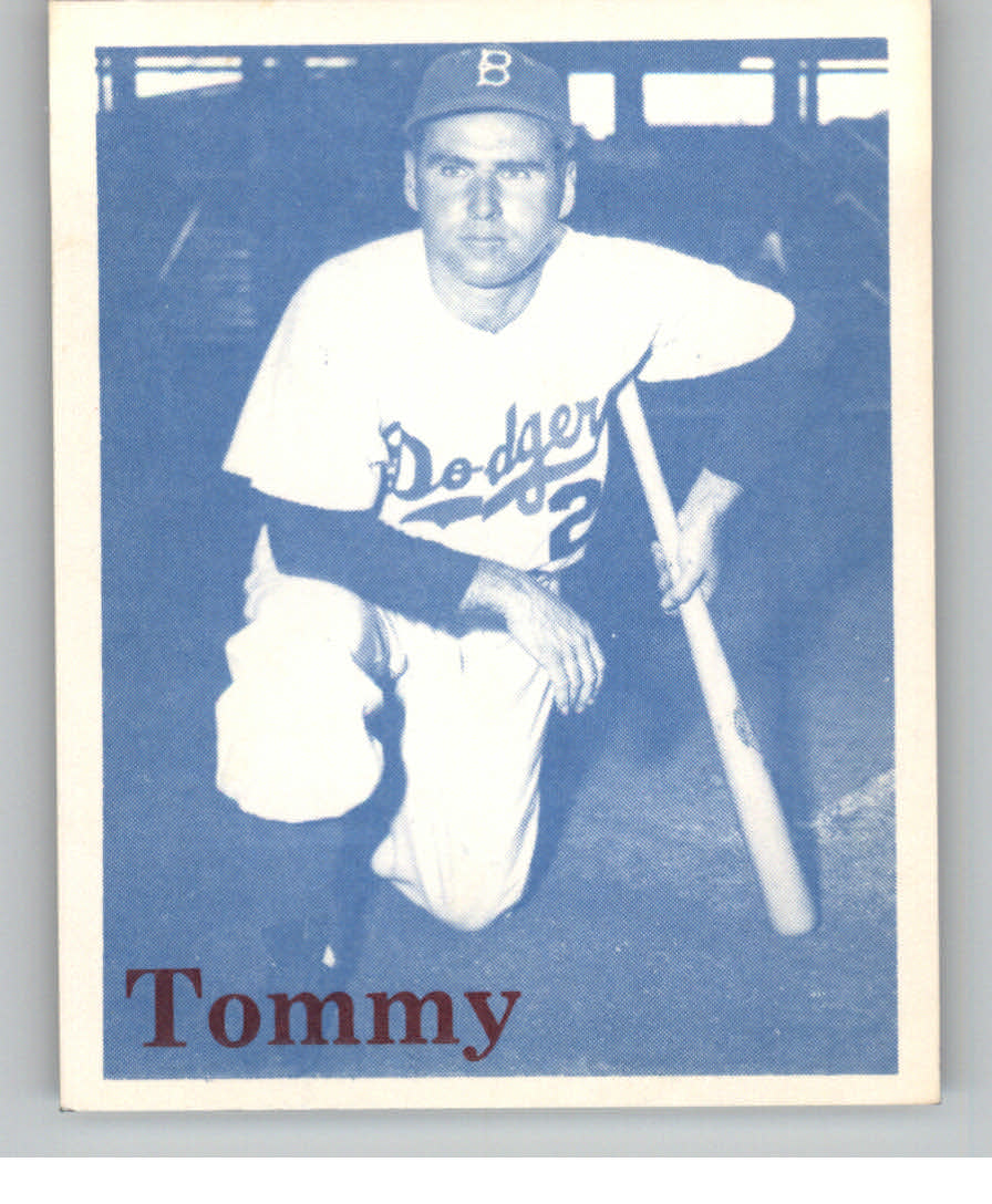 1974 Dodgers 1952 TCMA Blue/White Red Names #15 Thomas Holmes