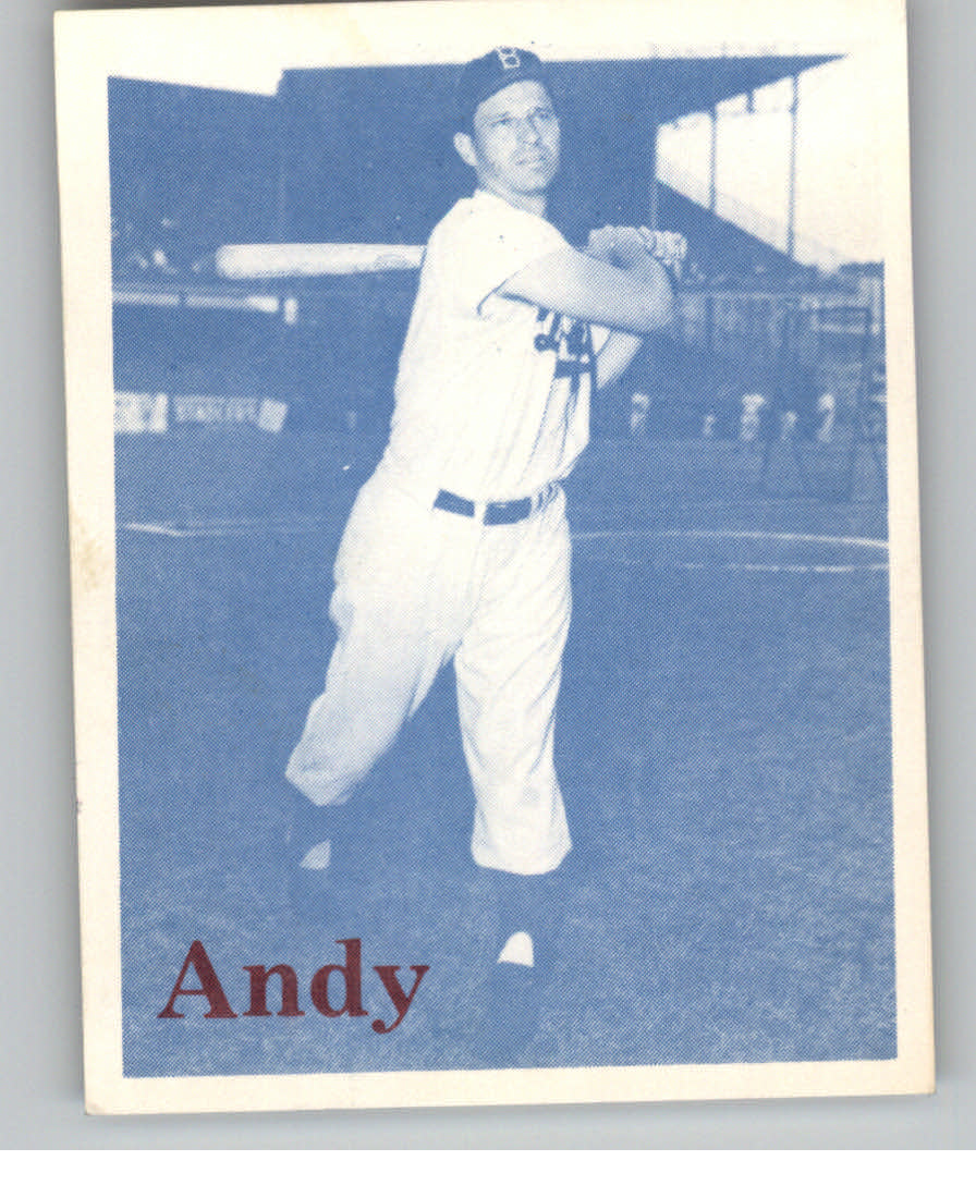 1974 Dodgers 1952 TCMA Blue/White Red Names #29 Andy Pafko