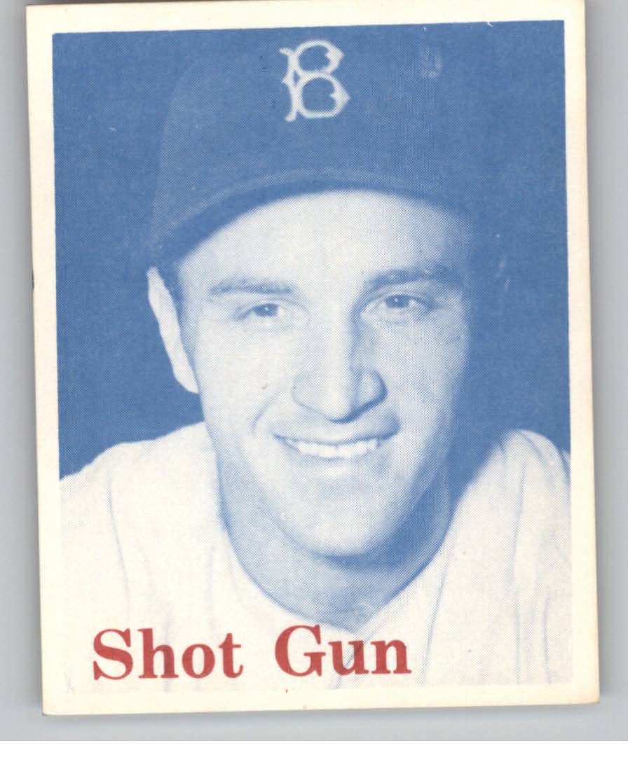 1974 Dodgers 1952 TCMA Blue/White Red Names #35 George Shuba
