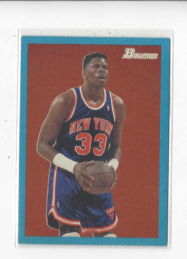 2009-10 Bowman 48 Blue #92 Patrick Ewing