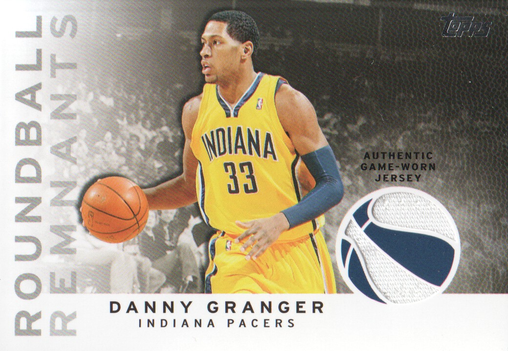 2009-10 Topps Roundball Remnants #RRDG Danny Granger B