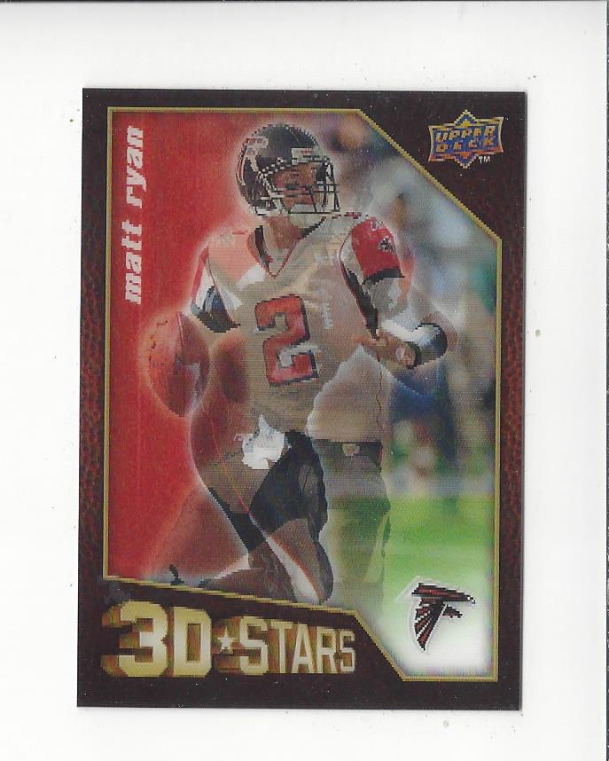 2009 Upper Deck 3D Stars #3D8 Matt Ryan