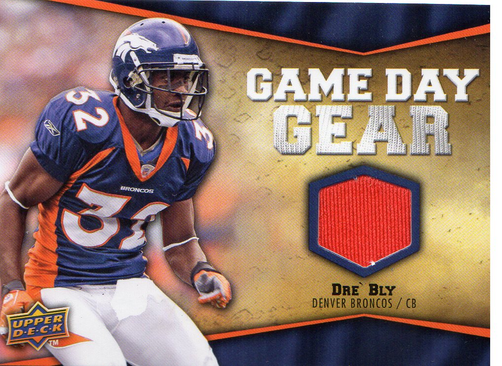 2009 Upper Deck Game Day Gear #DB Dre Bly