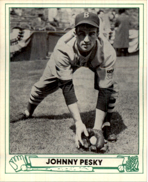 1984 TCMA Playball 1946 Minis #3 Johnny Pesky