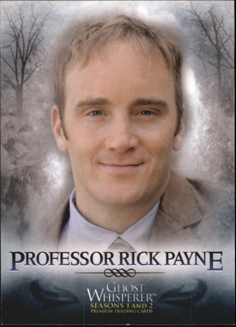 2009 Breygent Ghost Whisperer Seasons One and Two #7 Professor Rick Payne back image