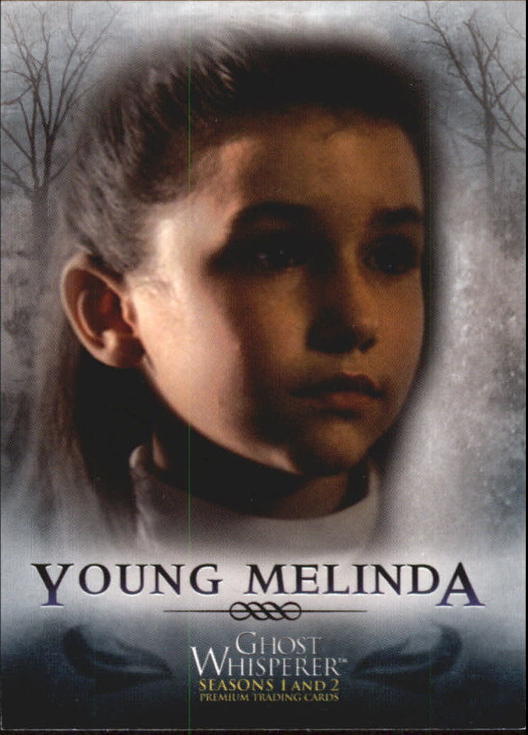 2009 Breygent Ghost Whisperer Seasons One and Two #8 Young Melinda back image