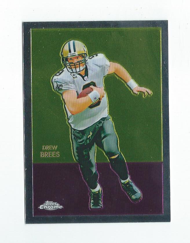 2009 Topps Chrome Chicle #C30 Drew Brees