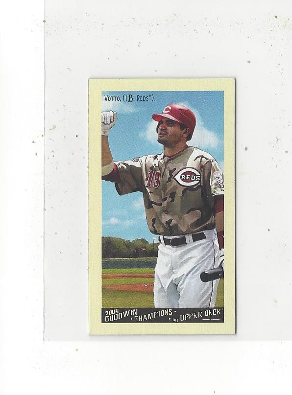 2009 Upper Deck Goodwin Champions Mini #145 Joey Votto