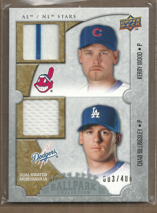 2009 Upper Deck Ballpark Collection #115 Chad Billingsley/Kerry Wood/400