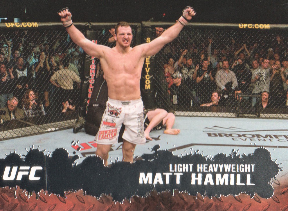 2009 Topps UFC #8 Matt Hamill RC