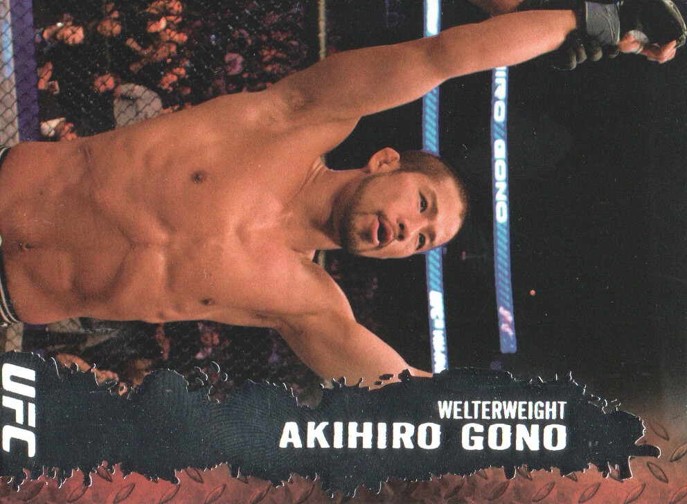 2009 Topps UFC #31 Akihiro Gono RC