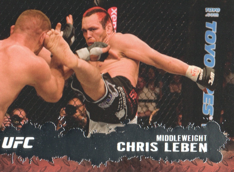 2009 Topps UFC #38 Chris Leben RC
