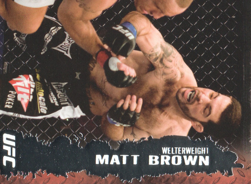 2009 Topps UFC #41 Matt Brown RC