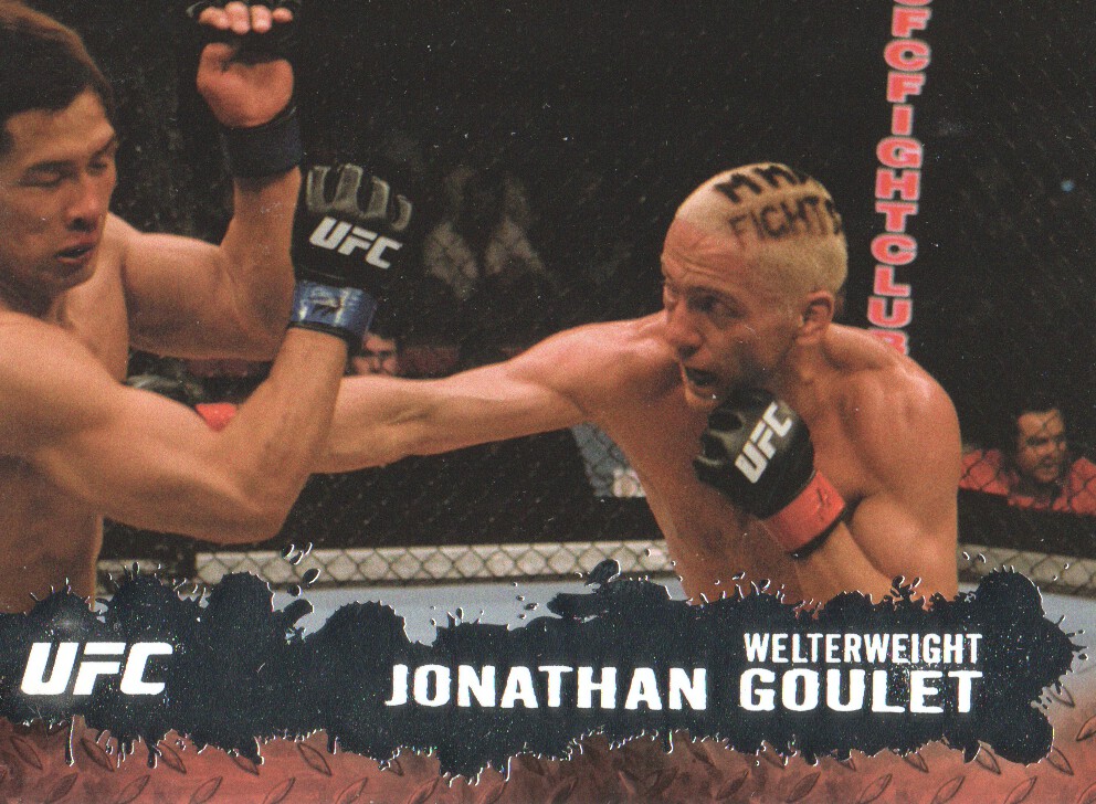 2009 Topps UFC #49 Jonathan Goulet RC