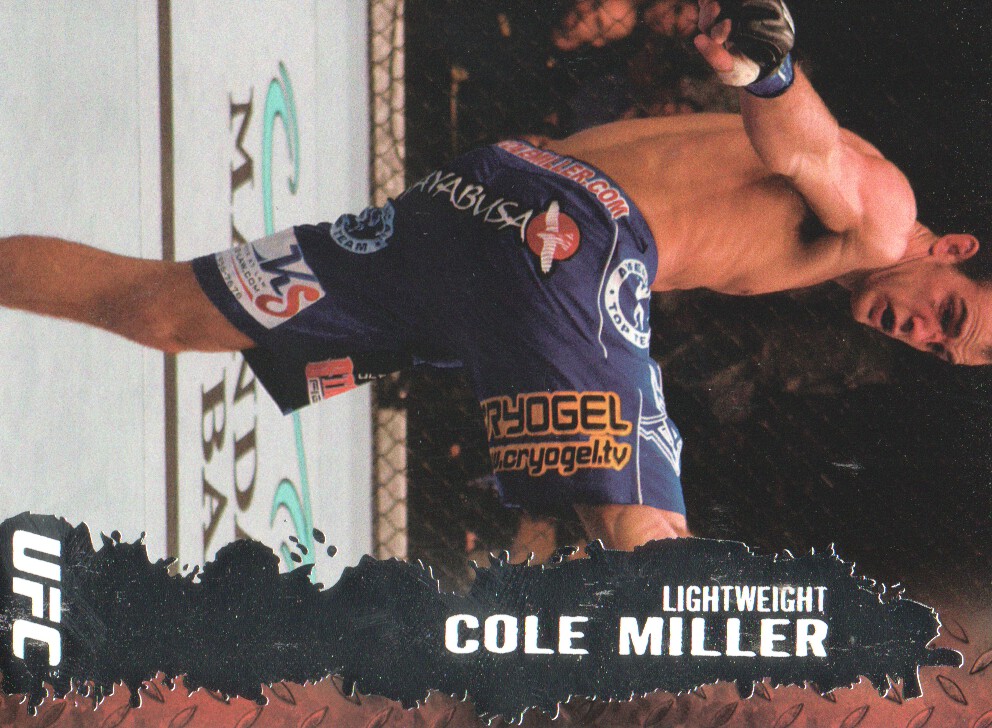 2009 Topps UFC #58 Cole Miller RC
