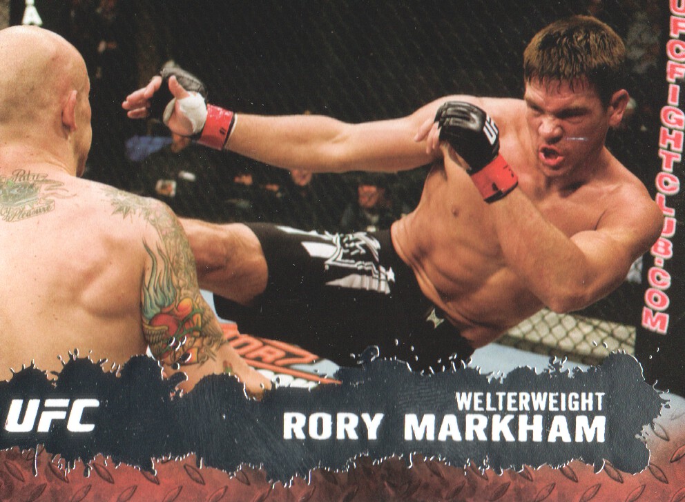 2009 Topps UFC #80 Rory Markham RC