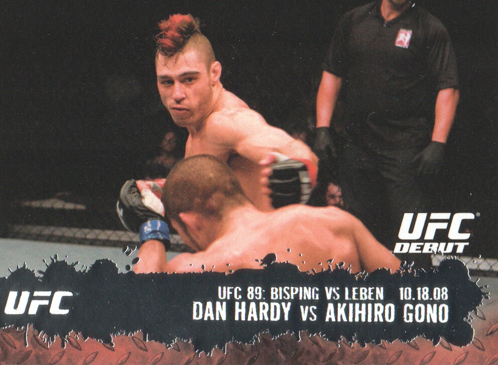 2009 Topps UFC #107 Dan Hardy RC vs. Akihiro Gono
