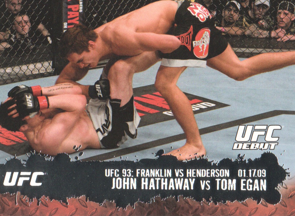 2009 Topps UFC #121 John Hathaway RC vs. Tom Egan