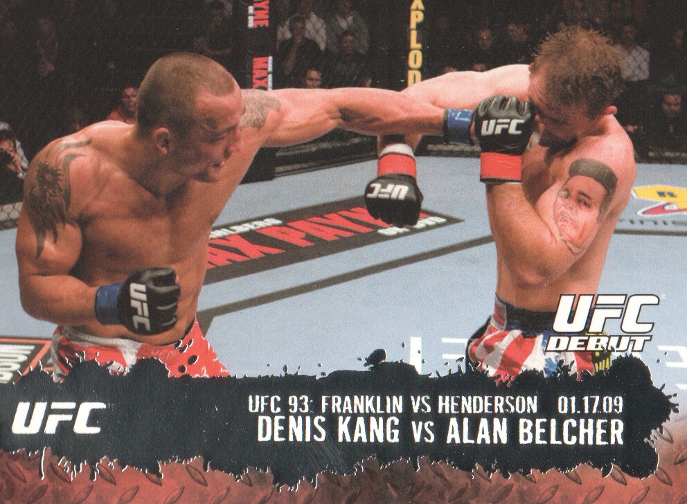 2009 Topps UFC #122 Denis Kang RC vs. Alan Belcher