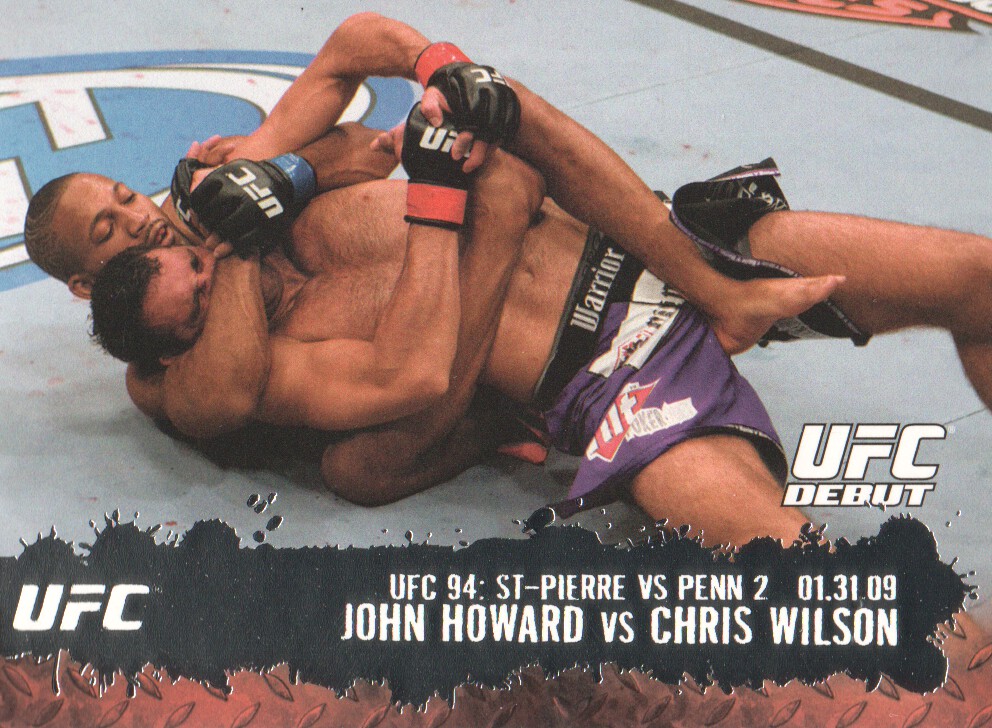 2009 Topps UFC #124 John Howard RC vs. Chris Wilson
