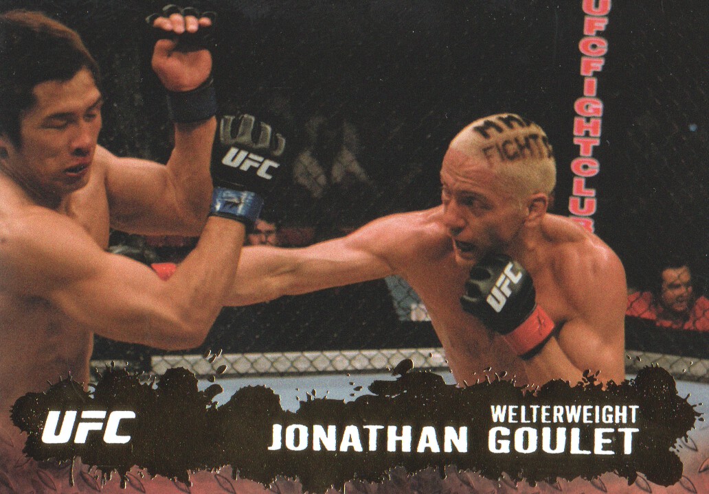 2009 Topps UFC Gold #49 Jonathan Goulet