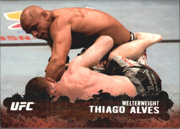 2009 Topps UFC Silver #22 Thiago Alves