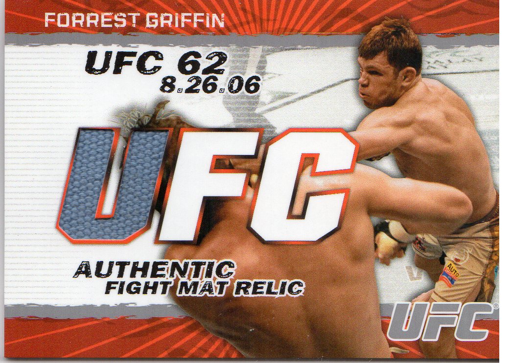 2009 Topps UFC Fight Mat Relics #FMFG Forrest Griffin G