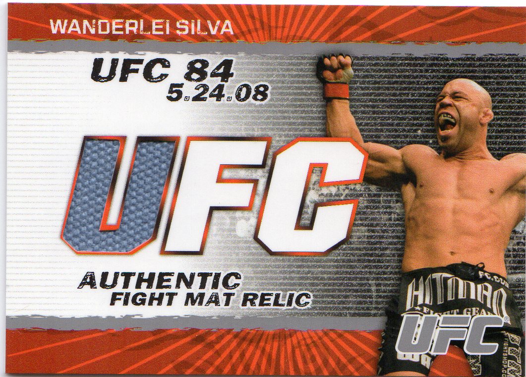 2009 Topps UFC Fight Mat Relics #FMWS Wanderlei Silva E