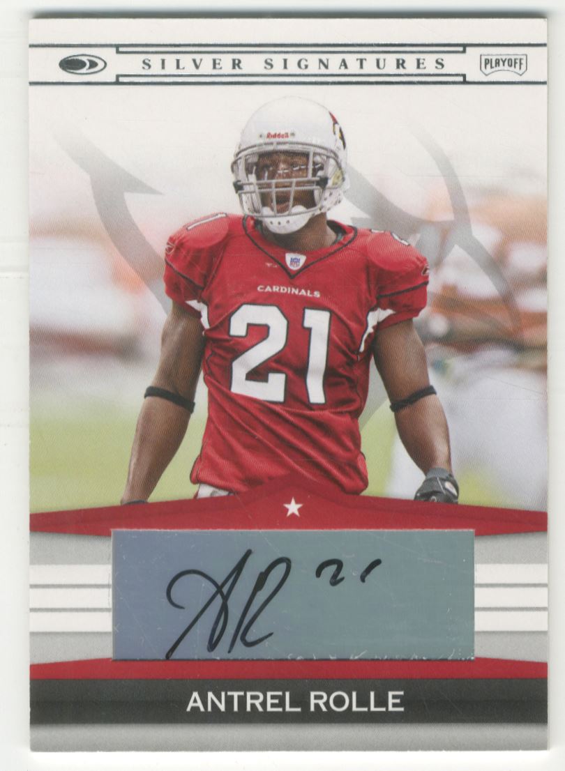 2008 Donruss Playoff Silver Signatures #AR2 Antrel Rolle/168*