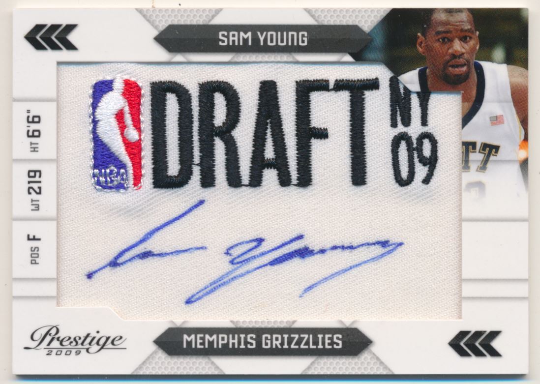 2009-10 Prestige NBA Draft Class Autographs Logos #31 Sam Young