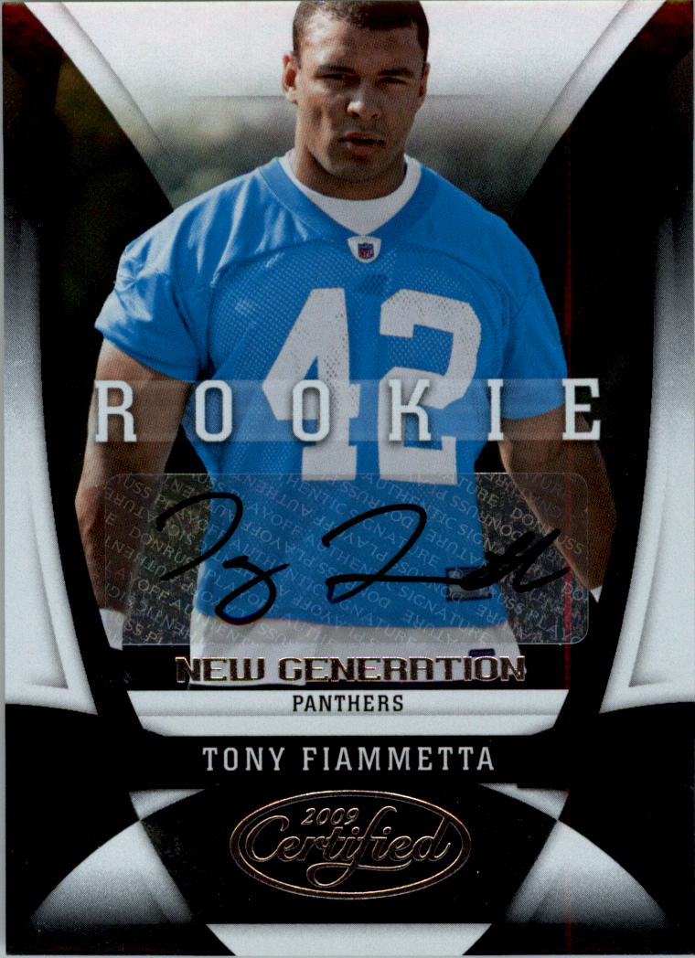 2009 Certified #197 Tony Fiammetta AU/399 RC