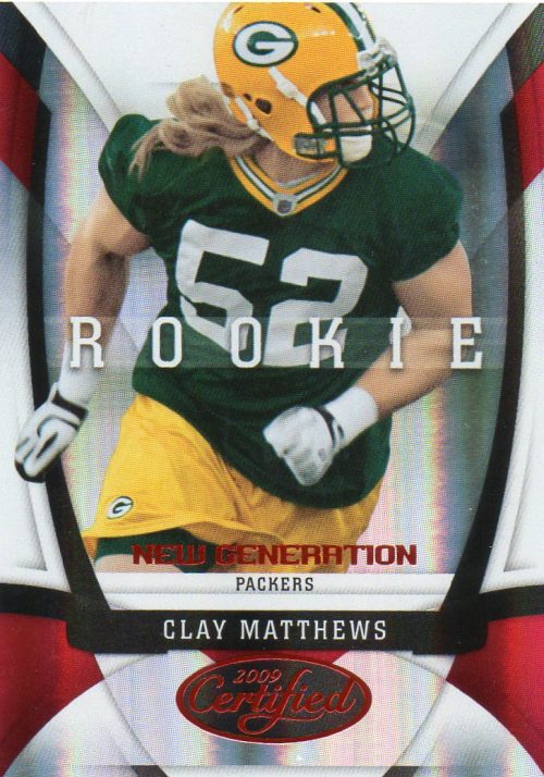 2009 Certified Mirror Red #144 Clay Matthews