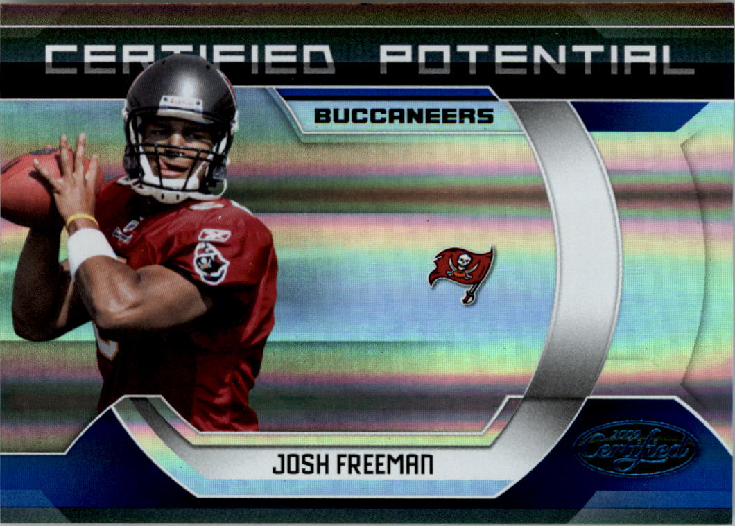 2009 Certified Certified Potential Blue #14 Josh Freeman