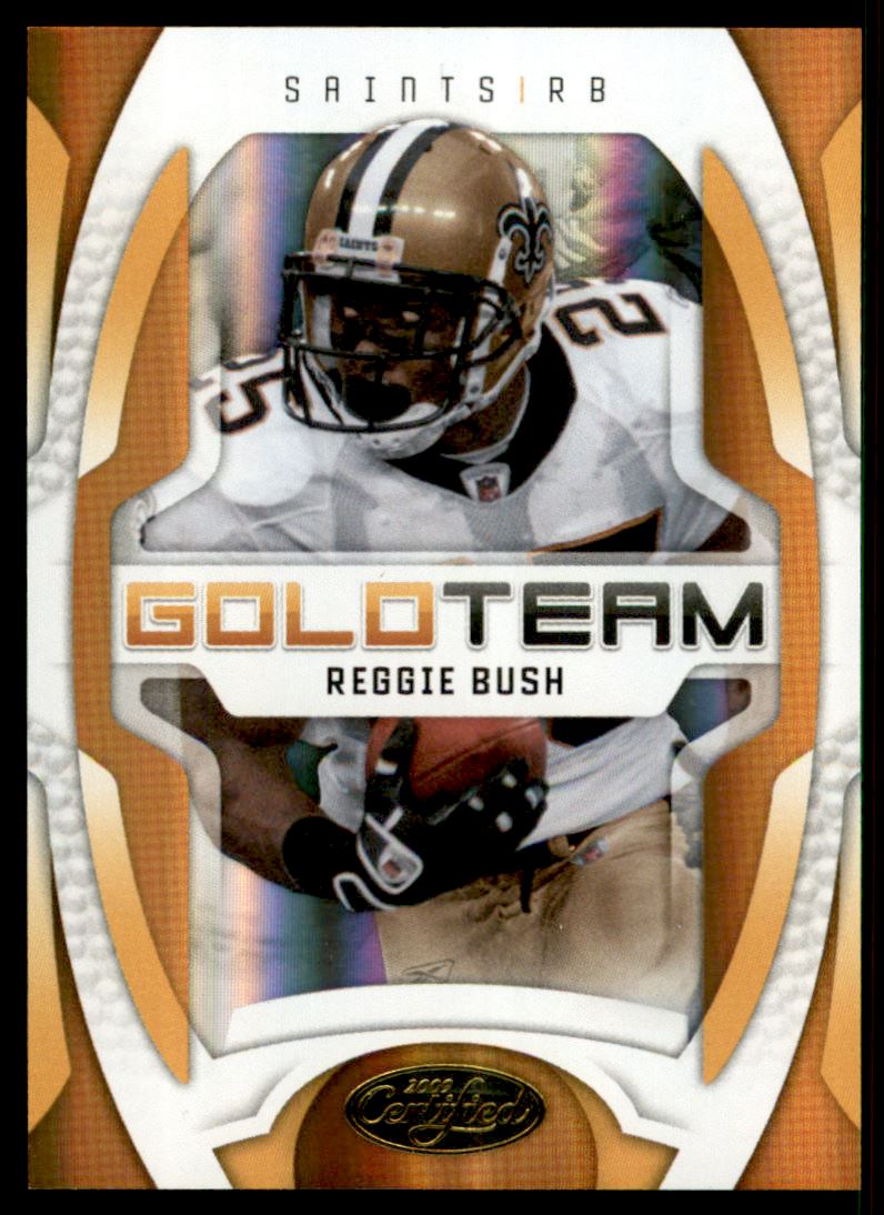 2009 Certified Gold Team Mirror #10 Reggie Bush