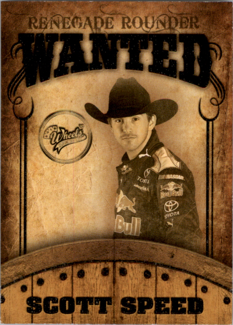 2009 Wheels Main Event Renegade Rounders Wanted #RR2 Scott Speed