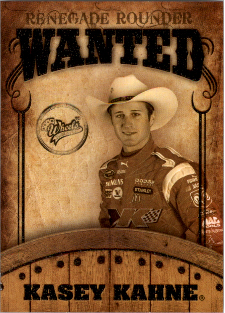 2009 Wheels Main Event Renegade Rounders Wanted #RR8 Kasey Kahne