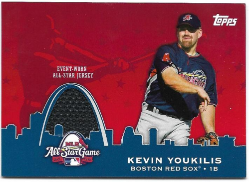 2009 Topps Update All-Star Stitches #AST54 Kevin Youkilis