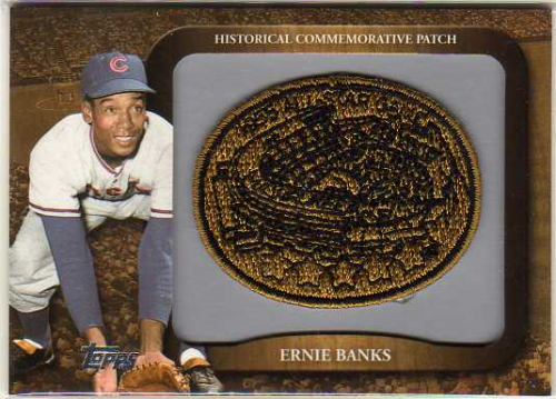 2009 Topps Legends Commemorative Patch #LPR119 Ernie Banks