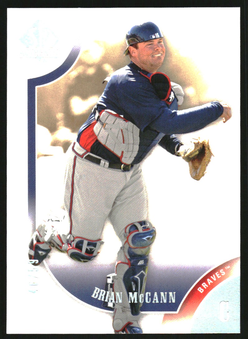 2009 SP Authentic Silver #16 Brian McCann